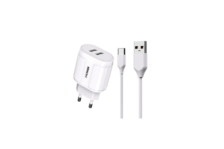 chargeurs 3A 2 ports et câble iHower