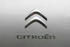 Logo Citroën sur une C3