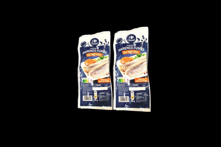 Filets de harengs fumés au naturel Carrefour Classic