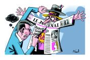 Un lecteur furieux découvre de la publicité masquée dans un journal