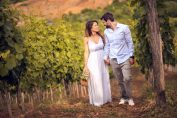 Un couple le jour de son mariage