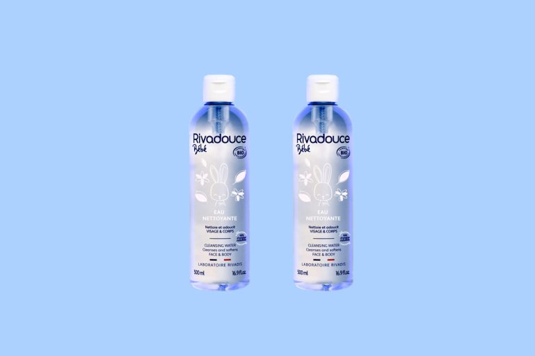 Eau nettoyante bébé bio Rivadouce 