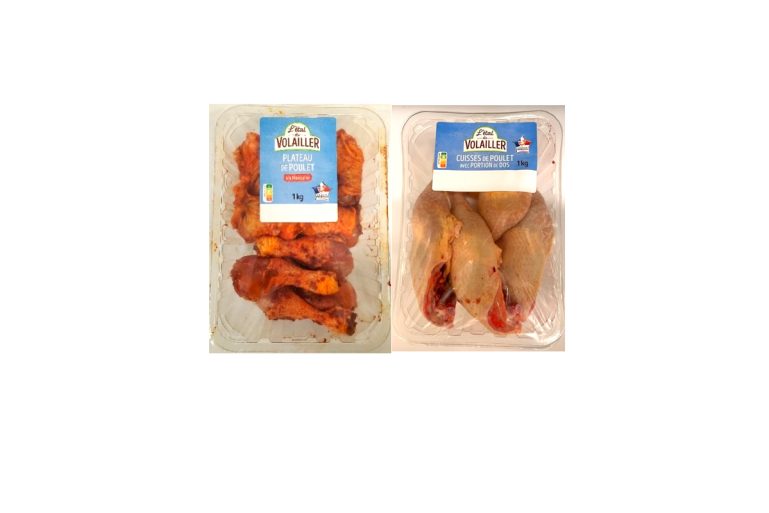 oulet à la mexicaine et cuisses poulet jaune l'Étal du volailler Lidl