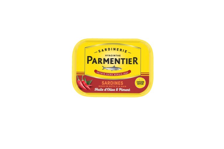 Sardines à l’huile d’olive et piment Parmentier