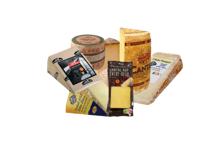 Cantal contaminé par des E.Coli différentes marques