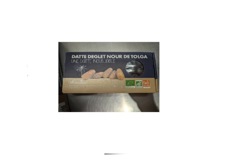 Présence de résidus de produits phytosanitaires dans des dattes Deglet Nour de la marque Biofruisec
