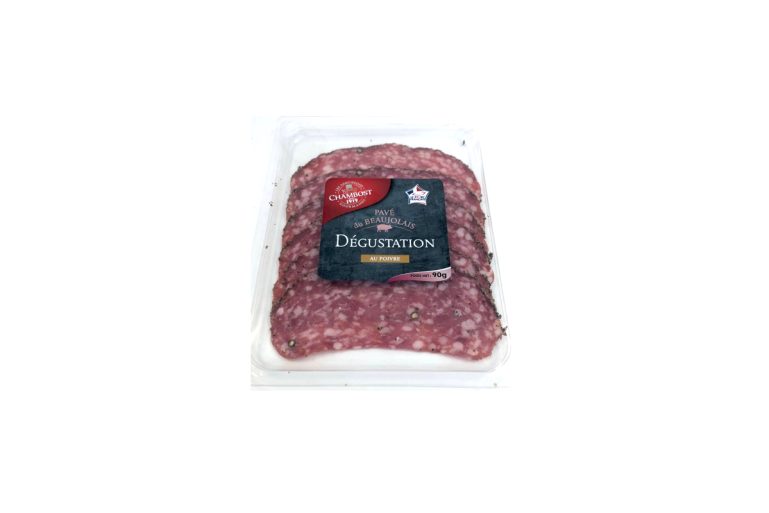 Pavé du Beaujolais au poivre