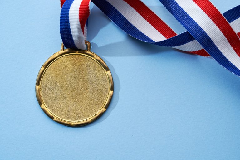 Une médaille d'or