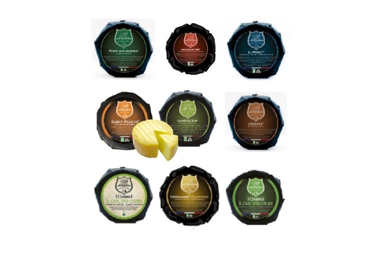 Tommes fromagerie d'Entrammes