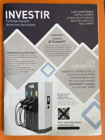 La publicité de l'arnaque publiée dans Capital