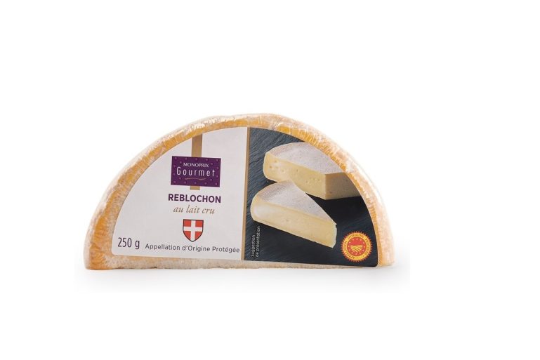 Présence de staphylocoques sur des demi-reblochons Monoprix gourmet