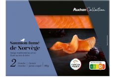 Saumon fumé de Norvège Auchan Collection