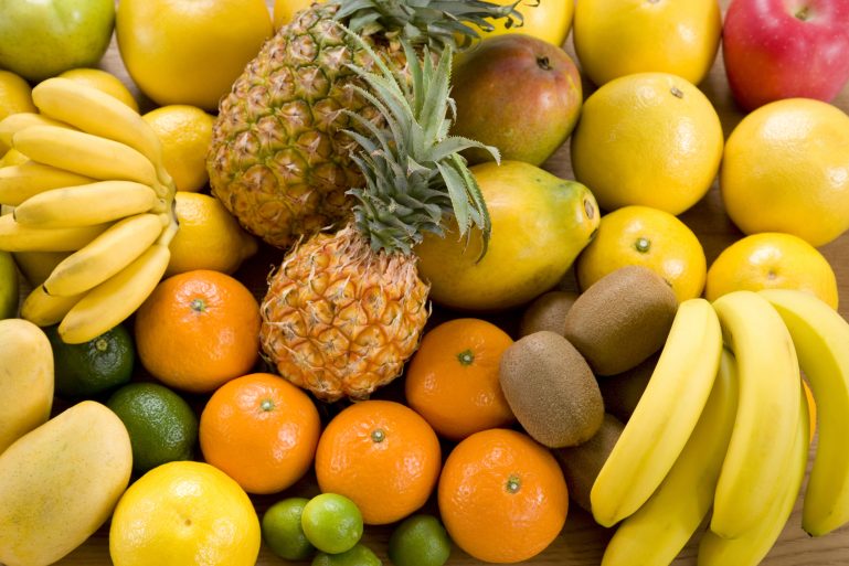 Différents fruits