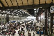 Un des halls de la gare de Lyon à Pais