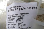 Poulet voyageur au menu