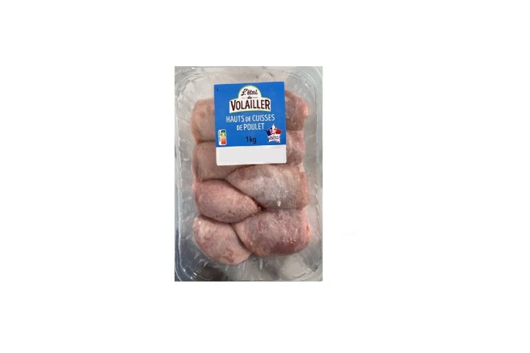 Contamination par des listérias de hauts de cuisse de poulet de la marque Etal du Volailler vendus à Lidl