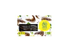 crevettes entières crues congelées élevées en Equateur Monoprix Bio