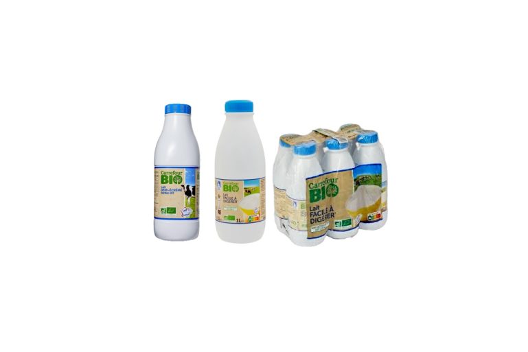 Lait carrefour bio