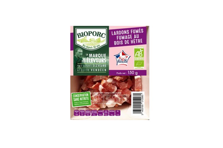 Lardons fumés Bioporc