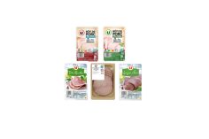 Rôti de porc , langue, tête roulée de porc U