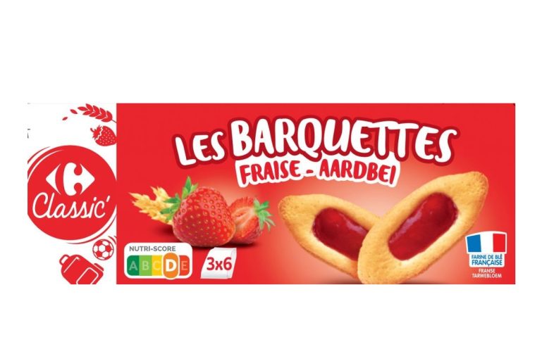 Barquettes à la fraise Carrefour Classic