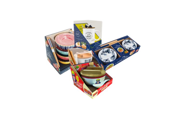 Coffrets de bols et mugs « japonais » Larousse