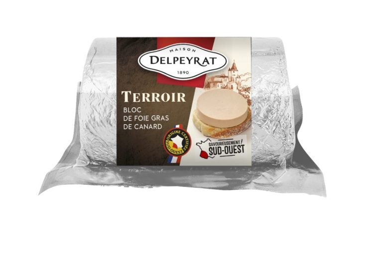 Bloc de foie gras de canard du Sud Ouest