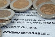 Un avis d'impôt indiquant le revenu imposable