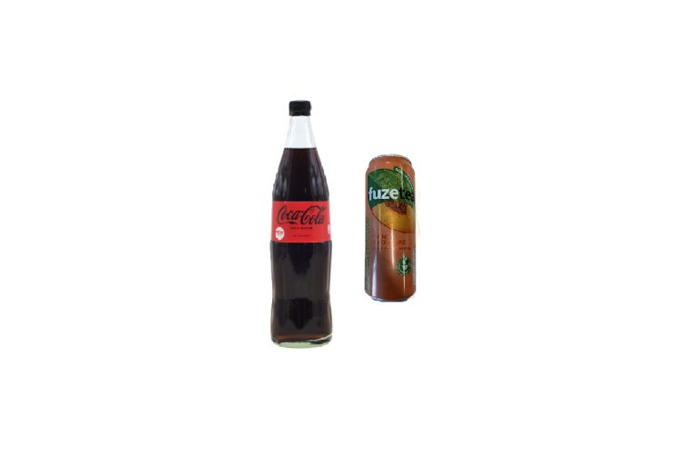 Coca-Cola et Fuze Tea Pêche