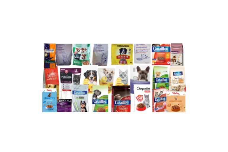 Croquettes pour chiens et chats