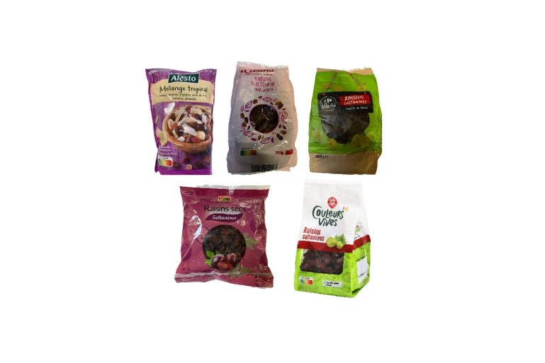 Raisins secs sultanines