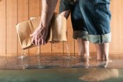 Un homme victime d'un dégât des eaux