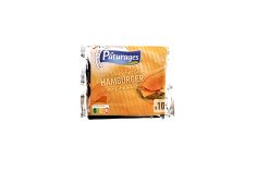 Les tranchettes hamburger au Cheddar