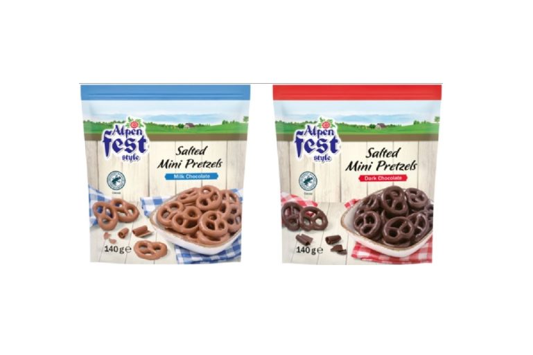 Bretzels chocolat Alpenfest chez Lidl