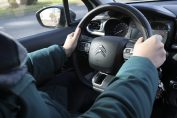 Une Citroën avec un airbag Takata