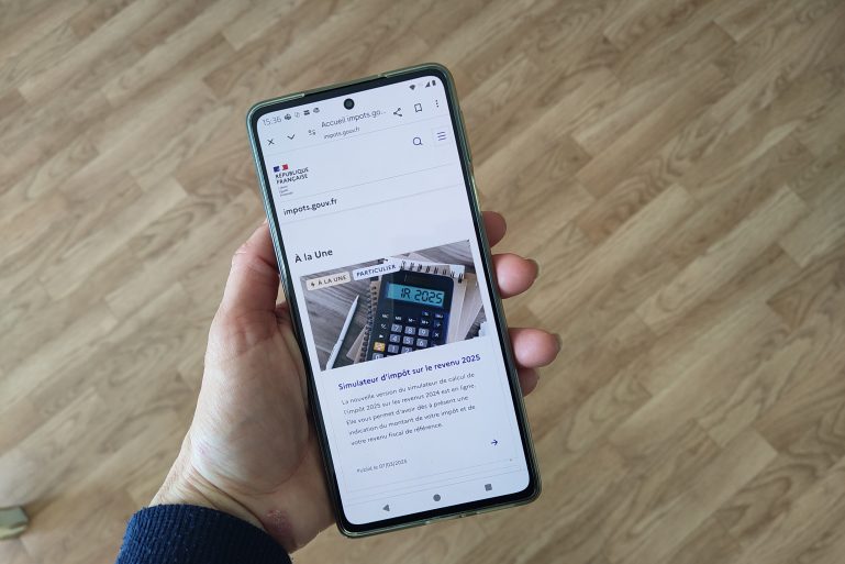 Le site des impôts pour déclarer ses revenus