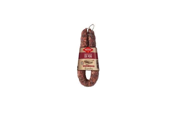 Saucisse sèche de foie Maison Milhau