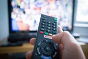 TV télécommande avec bouton de Netflix