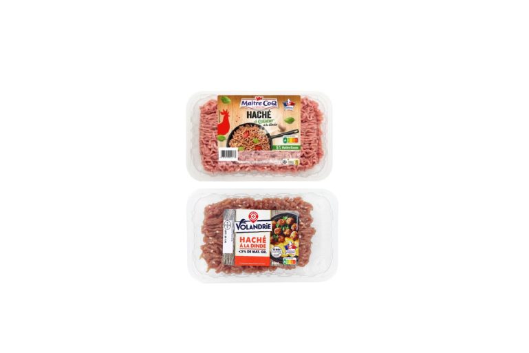 Hachés de dinde Maître Coq et Volandrie