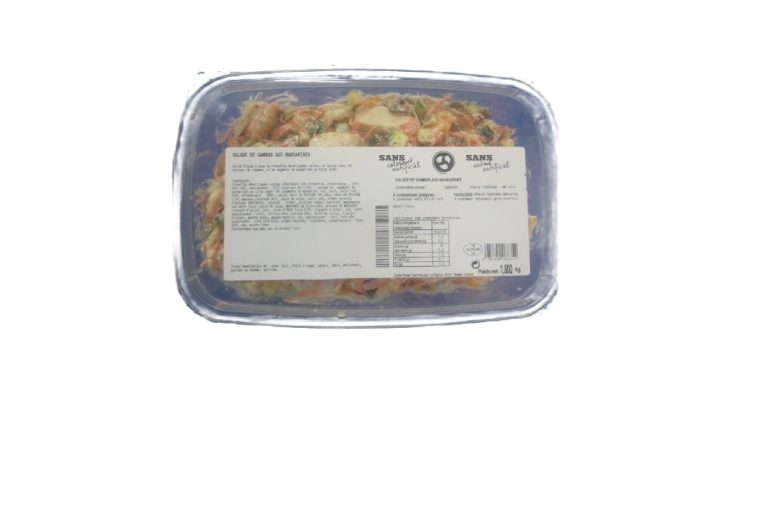 Salade de gambas aux mandarines