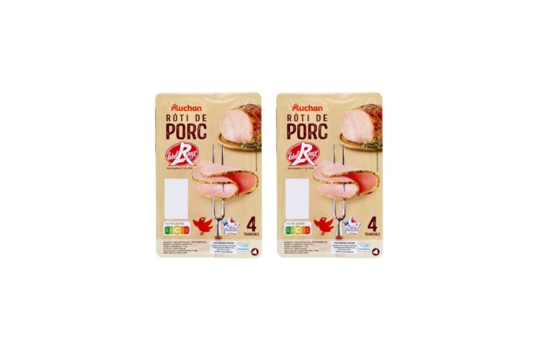 Rôti tranché de porc Auchan