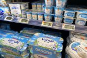 Rayon de yaourts natures