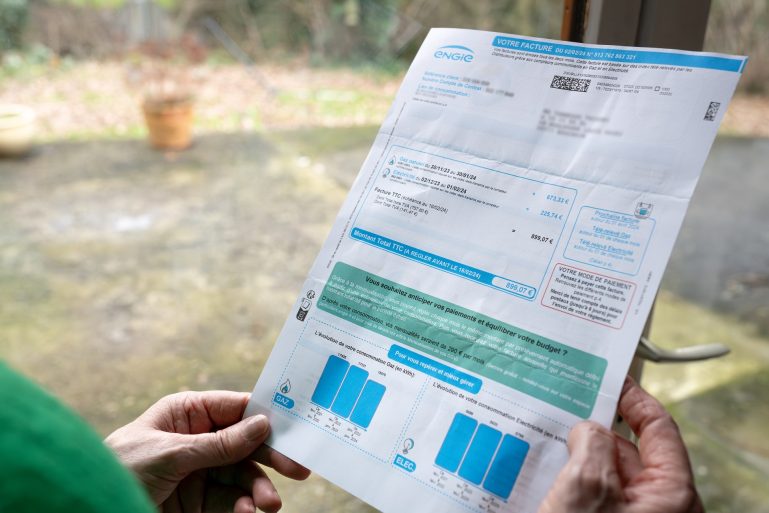 Une facture d’ :  :  :  :  :  :  :  :  : électricité et de gaz chez Engie