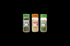 flacons de thym, estragon, gingembre moulu Auchan