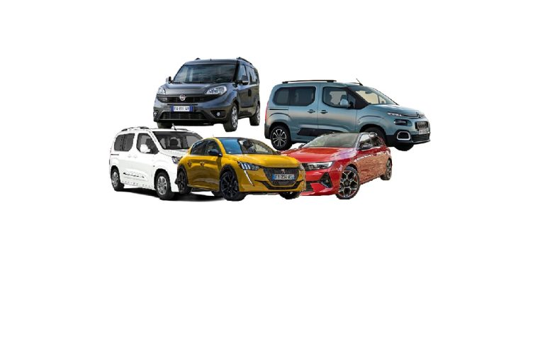 Citroën, Fiat, Opel, Peugeot, Toyota