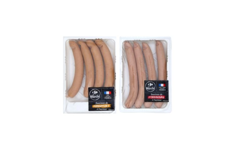 Saucisses de Francfort et de Strasbourg Carrefour