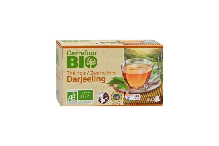 Thé noir Darjeeling carrefour Bio