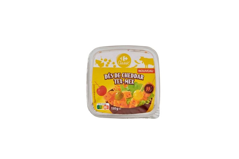 Dés de Cheddar tex-mex Carrefour Classic