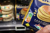 Nutri-score sur un emballage d'aliments