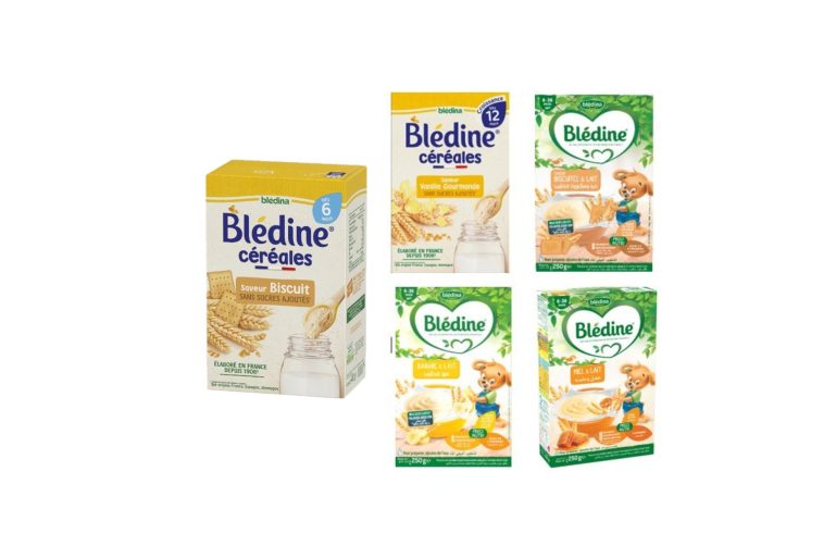 Céréales instantanées pour bébé Blédina